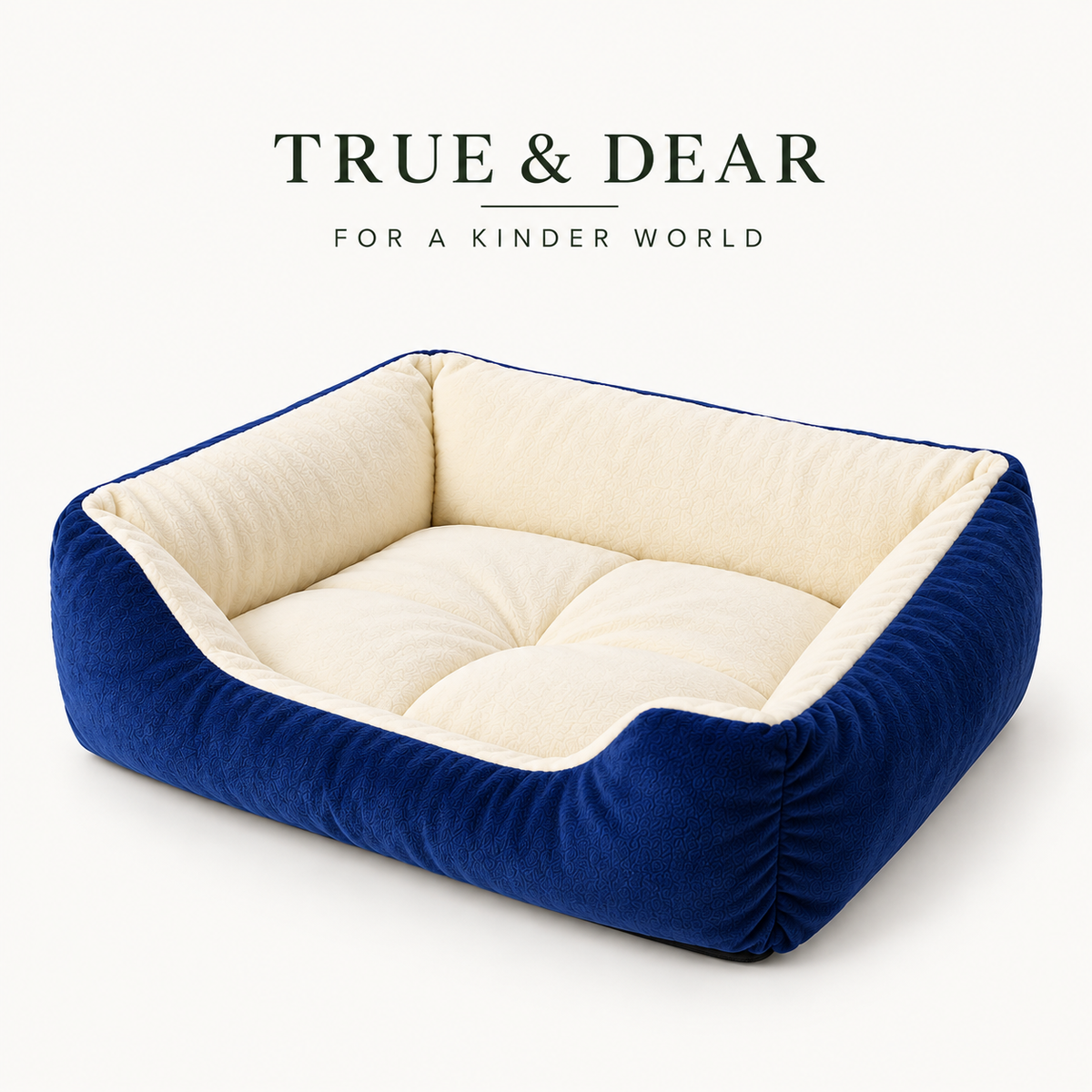 The Royal Lounger — Plush Comfort Pet Bed