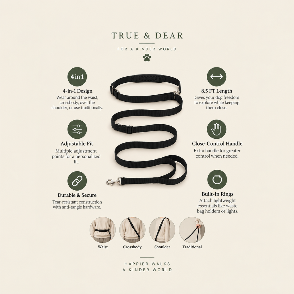 The Roamer — Hands-Free Dog Leash