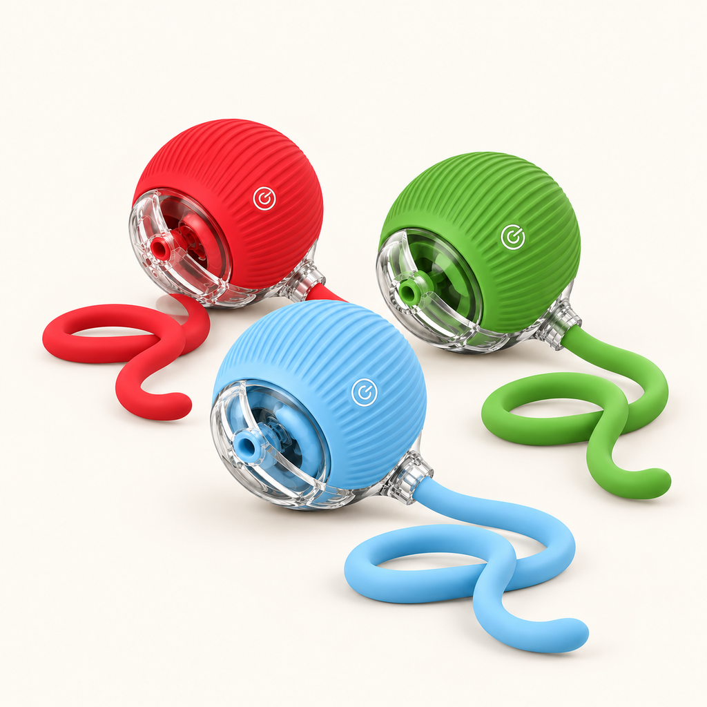 The Pounce 3 Pack — Interactive Motion Cat Ball