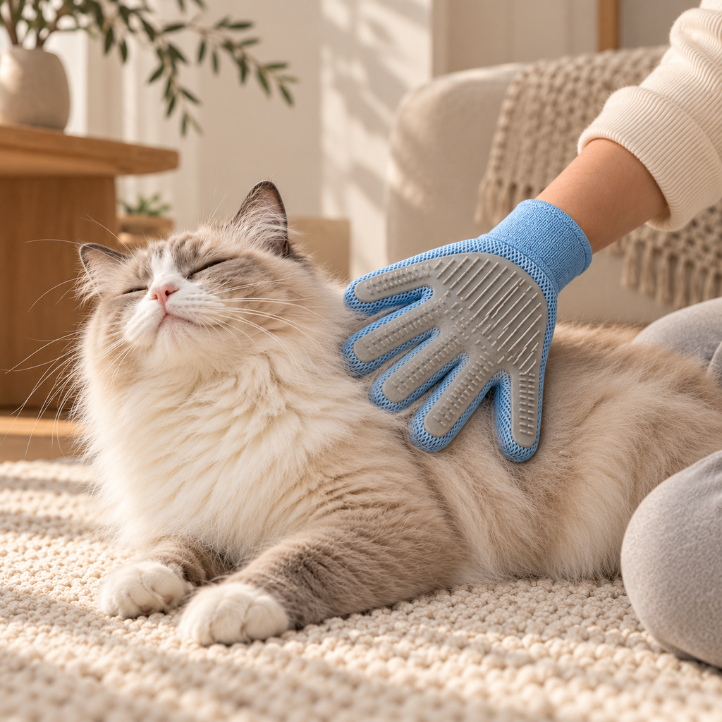 The Soothe — 2-in-1 Pet Grooming Glove
