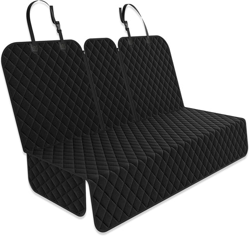 Dog Car Seat Cover for Back Seat, 60/40 Split Bench