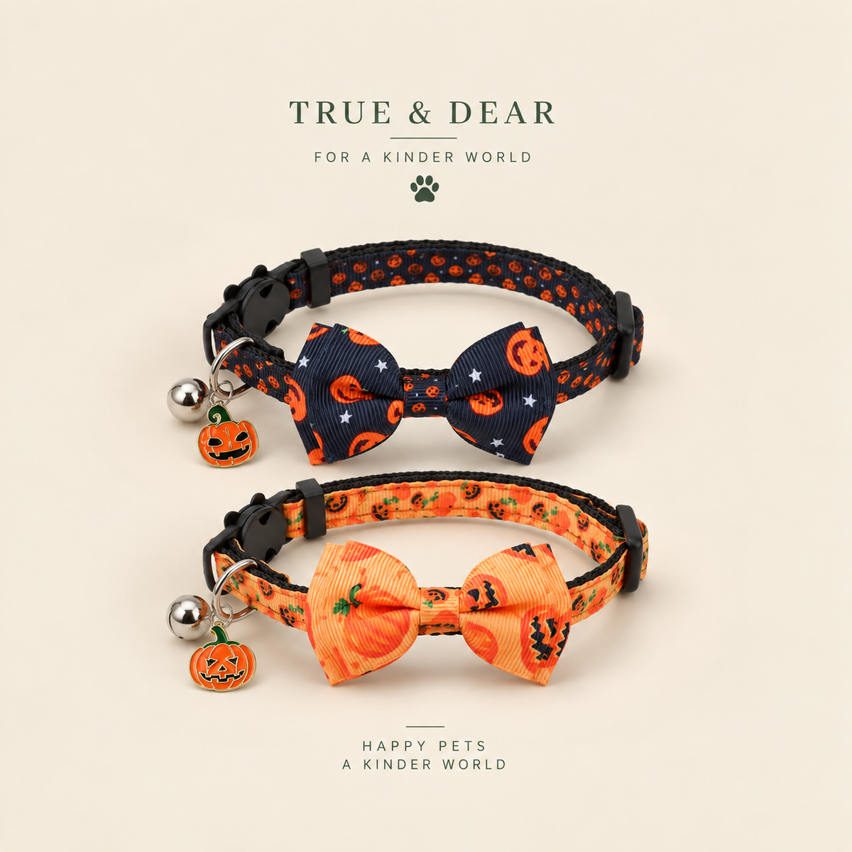 The Boo — Halloween Cat Collar Set